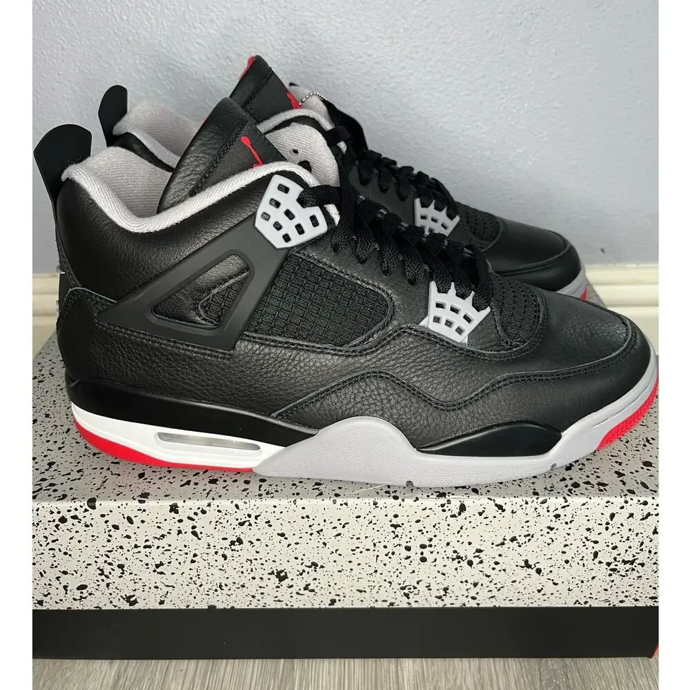 Air Jordan 4 Bred Reimagined Size 10 Brand new authentic